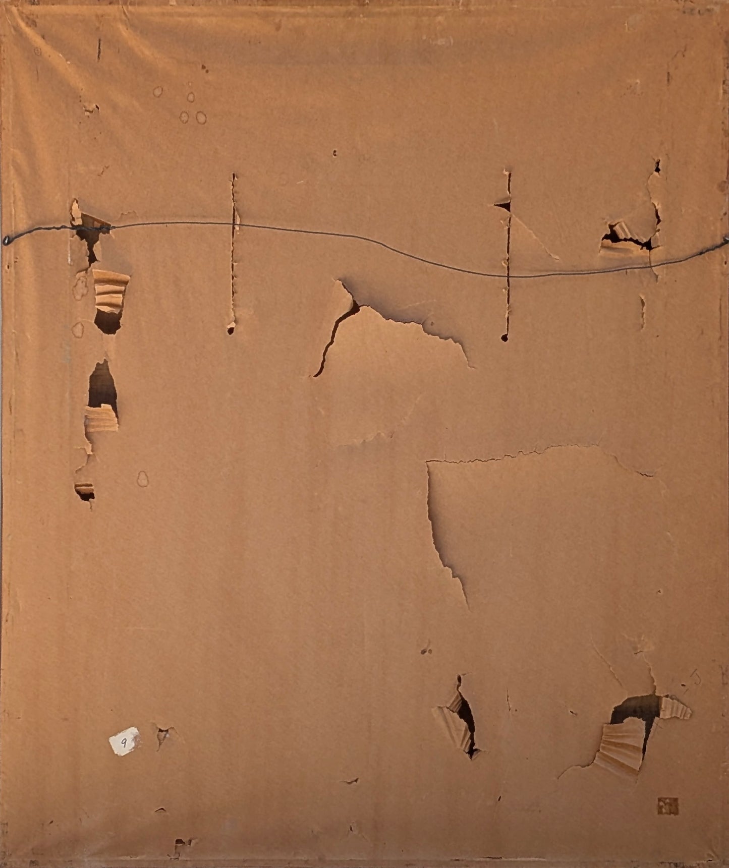 BAIZAN, Modern Side Profile Seated Portrait of a Female Figure, 1966