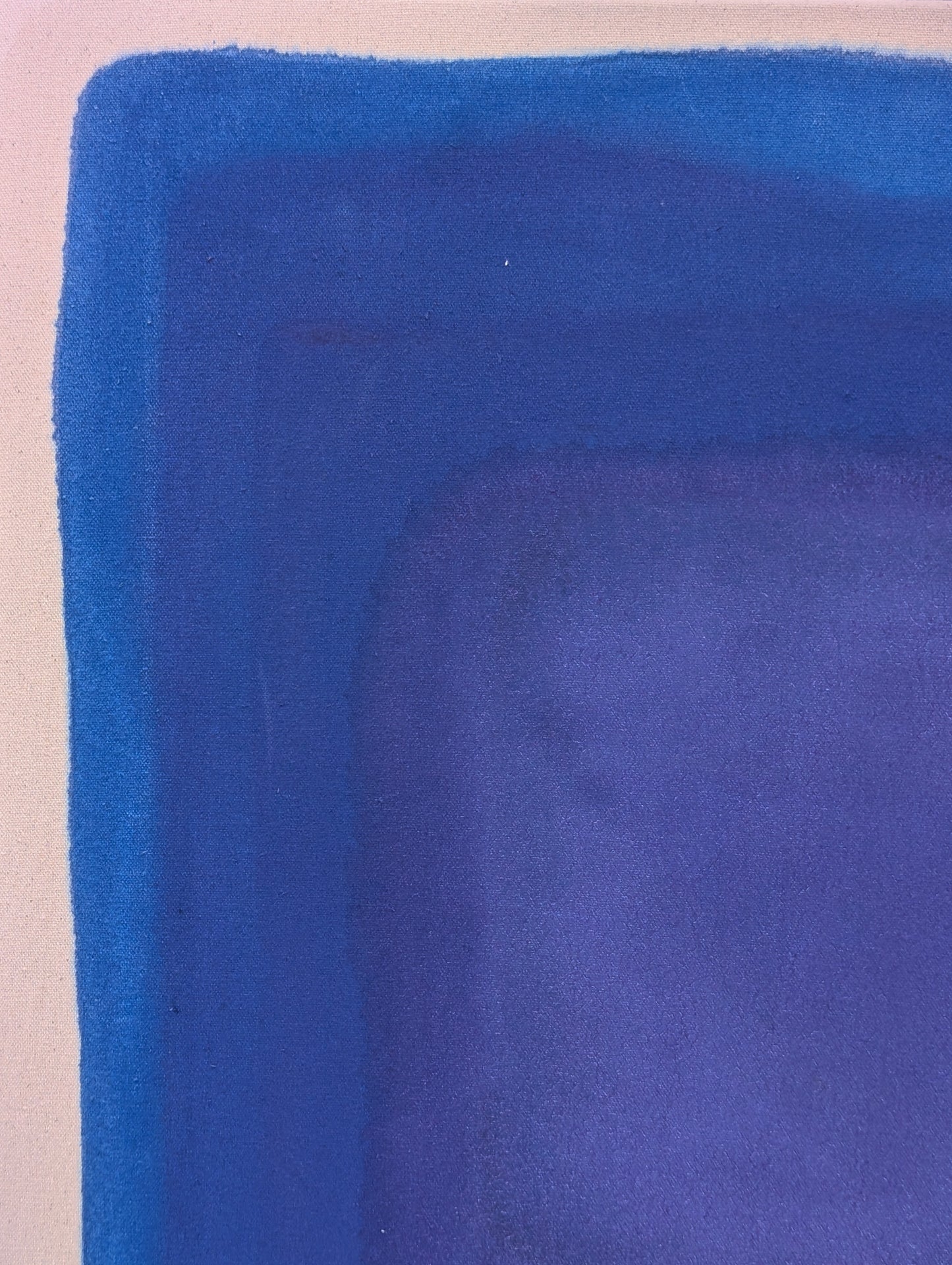 GARY GRIFFIN, "The Way We Get By" Contemporary Colorful Blue and Pink Color Field Abstract Painting, 2024