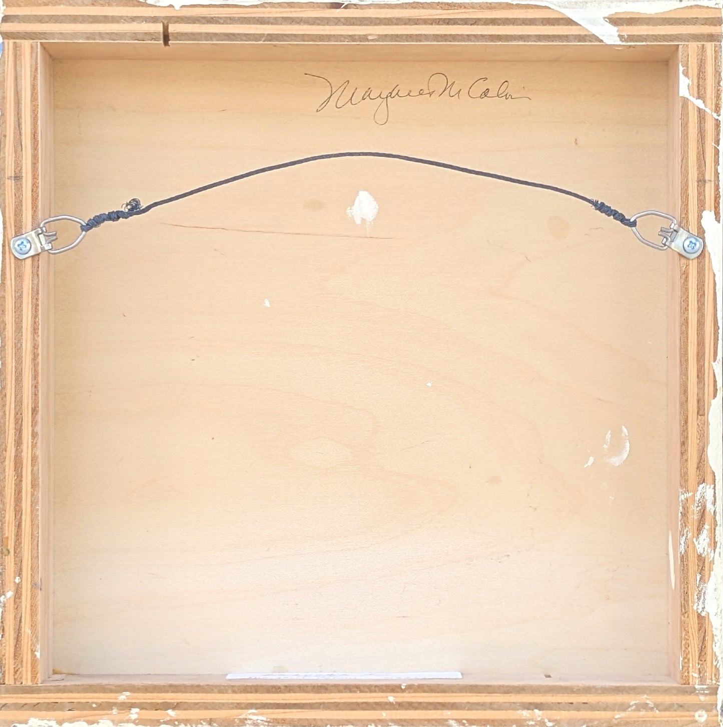 MARGARET COLVIN, "Black & White #20" Contemporary Abstract Painting with Green, Yellow, & Blue Accents